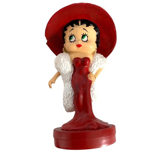 Vintage KFS / FS King Feature Betty Boop Figures Figurines PVC LOT of 7 White Dr - Picture 6 of 8